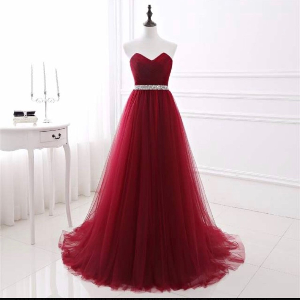 Red prom dress!